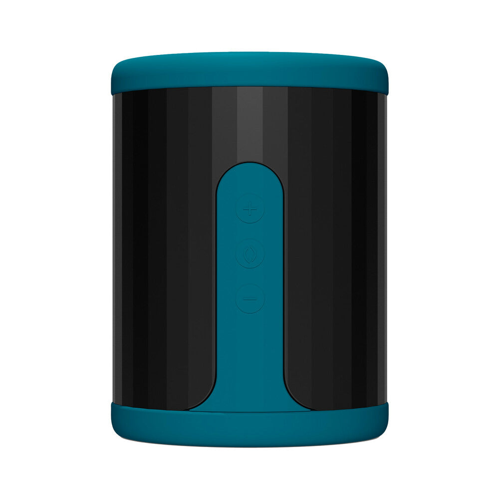 LELO F2S Massager & Stroker - Teal - Dual-Ended with Flexible Silicone Ribs