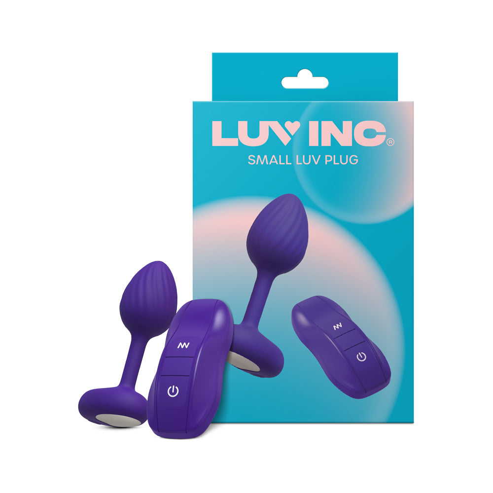 Luv Inc. Sp41 Luv Plug – Small Vibrating Plug – Purple
