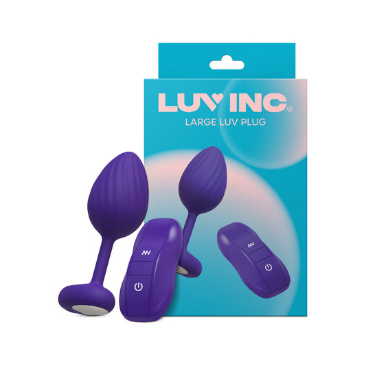 Luv Inc. Lp41 Luv Plug – Large Vibrating Plug – Purple