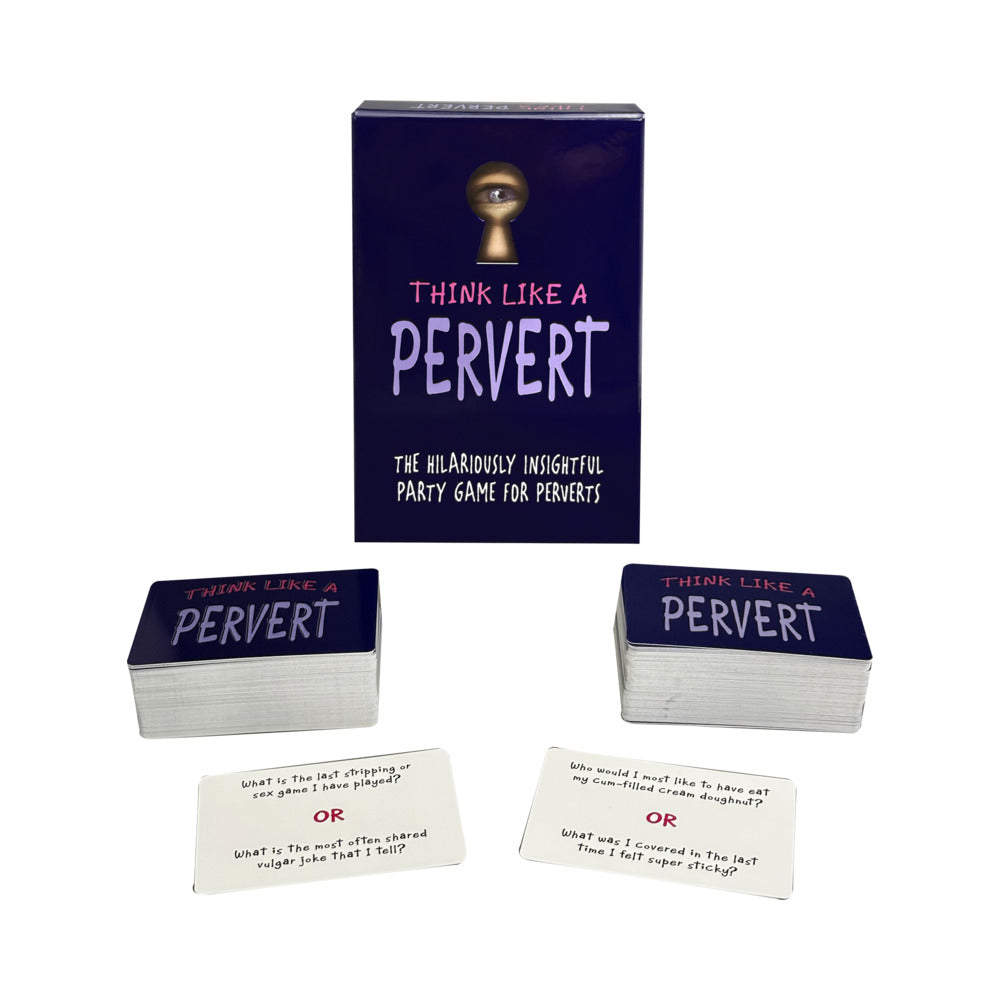 Kheper Games Think Like a Pervert Game – Blue