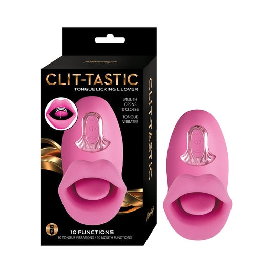 Nasstoys Clit-Tastic Arousing Tongue Licking Lover – Pink – USB Rechargeable Clitoral Stimulator