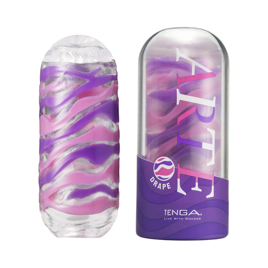Tenga Arte Drape Male Stroker – Purple