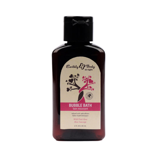 Earthly Body At Night Aphrodisiac Bubble Bath – Wild Pink Rose – 2 oz.