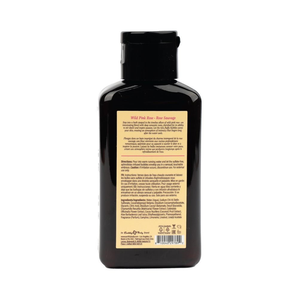 Earthly Body At Night Aphrodisiac Bubble Bath – Wild Pink Rose – 2 oz.
