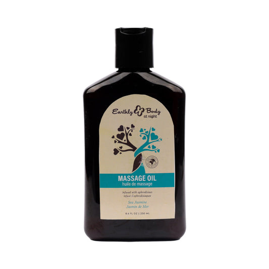 Earthly Body At Night Aphrodisiac Massage Oil - Sea Jasmine - 8.4 oz