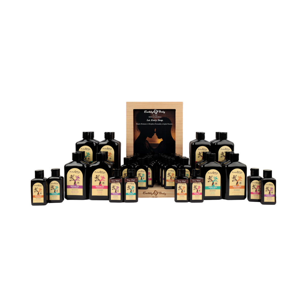 Earthly Body At Night Aphrodisiac Collection Pre-Pack – Bubble Bath and Massage Oils