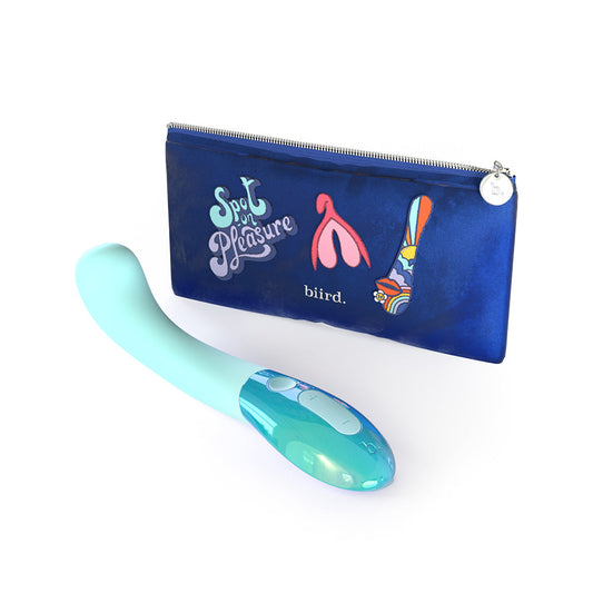Biird Gii Glow Vibrator for Internal and External Stimulation – Teal