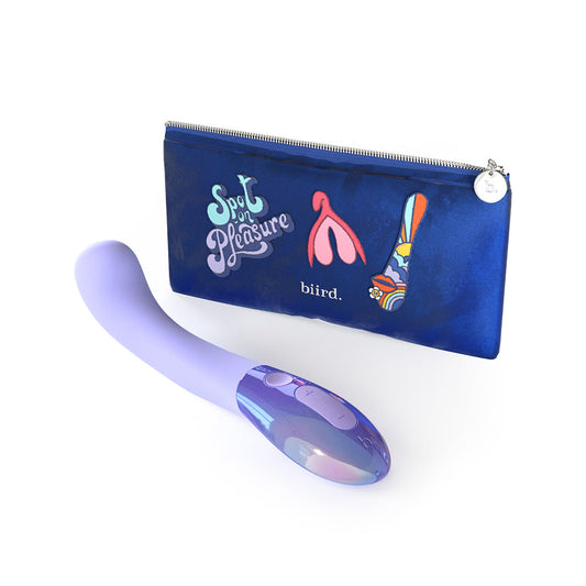 Biird Gii Glow Vibrator for Internal and External Stimulation – Light Purple