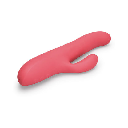 Le Wand Thrust Rechargeable Rabbit Vibrator with Thrusting Motion – Hot Pink