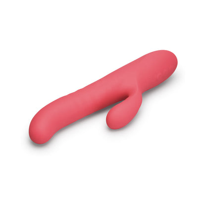 Le Wand Thrust Rechargeable Rabbit Vibrator with Thrusting Motion – Hot Pink