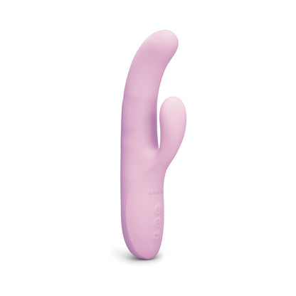 Le Wand Hither Rechargeable Dual-Stimulation Vibrator with G-spot and Clitoral Stimulation - Light Purple