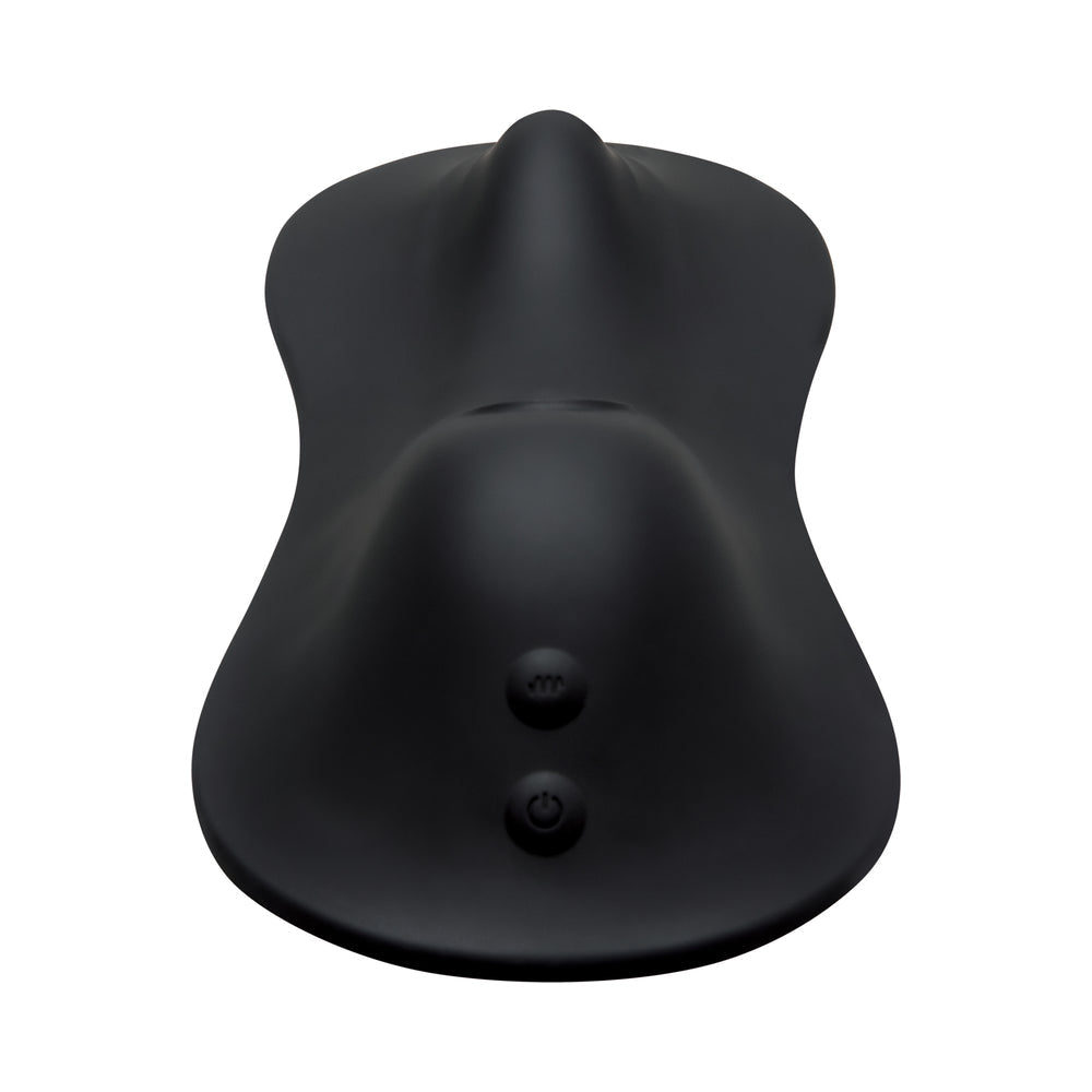 The Cowgirl Rodeo Rumbler Rideable Vibrating Clitoral Machine – Black
