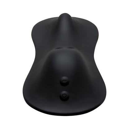 The Cowgirl Rodeo Rumbler Rideable Vibrating Clitoral Machine – Black