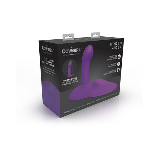 The Cowgirl Purple Silicone Rodeo Rider