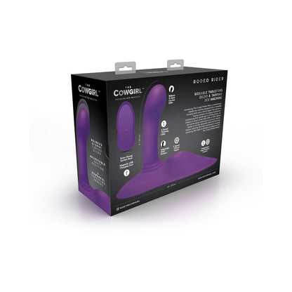 The Cowgirl Purple Silicone Rodeo Rider