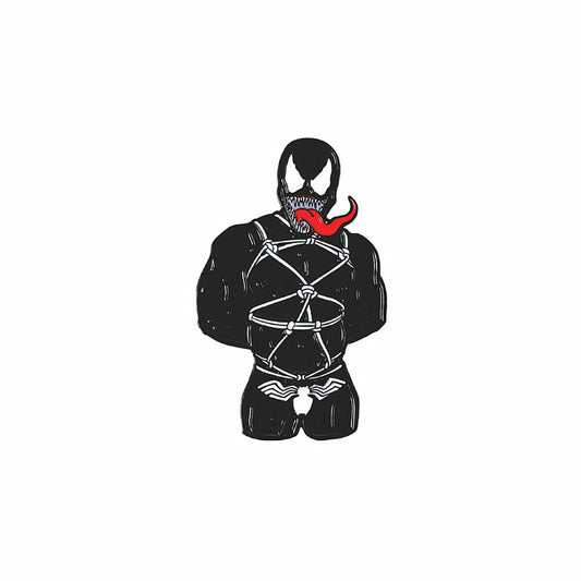 Geeky & Kinky The Rival Enamel Pin – Multi-Color