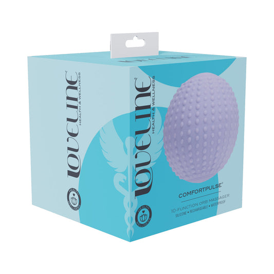 LoveLine ComfortPulse Silicone Massager - Lavender