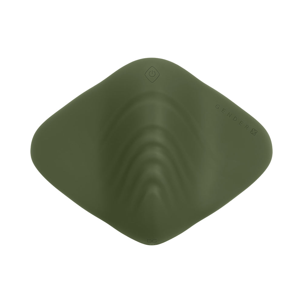 Gender X Pleasure Pad Rechargeable Grinding Pad & Stroker – Green