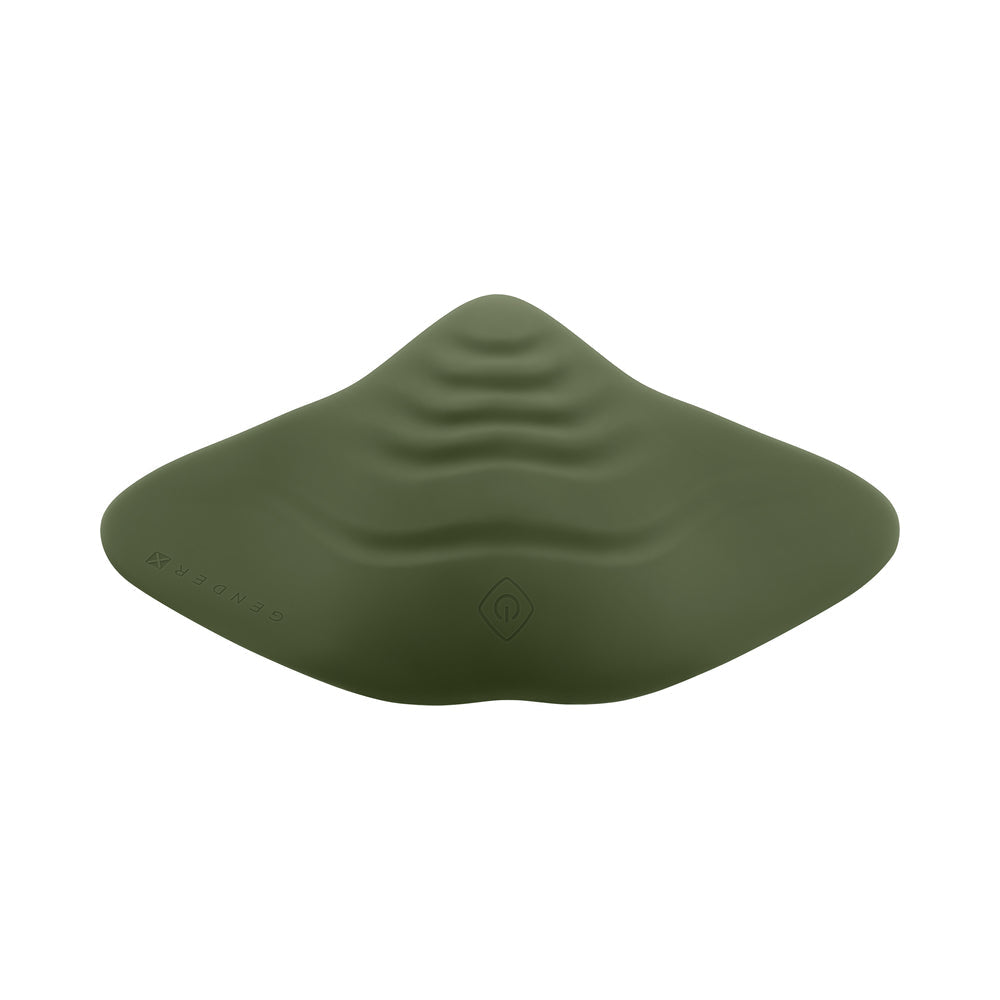 Gender X Pleasure Pad Rechargeable Grinding Pad & Stroker – Green