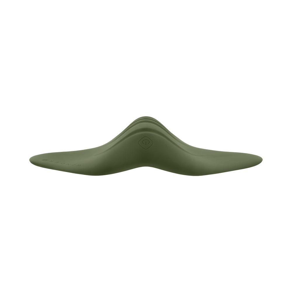 Gender X Pleasure Pad Rechargeable Grinding Pad & Stroker – Green