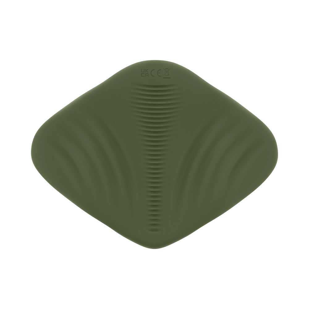 Gender X Pleasure Pad Rechargeable Grinding Pad & Stroker – Green