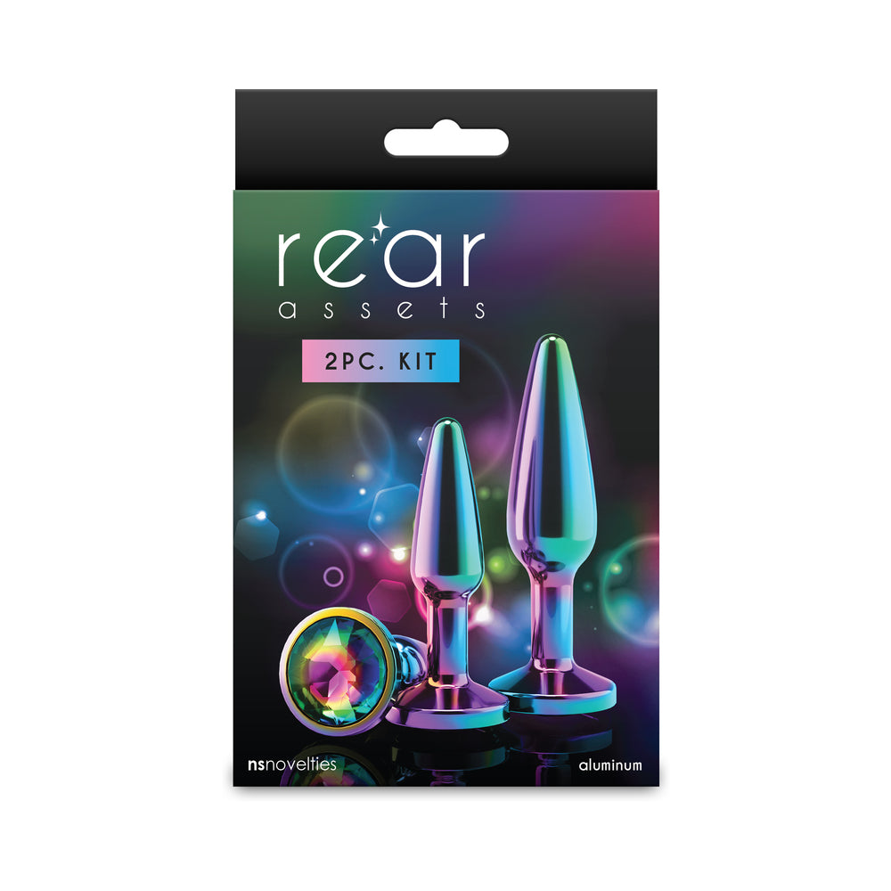 NS Novelties Rear Assets Tapered Trainer Plug Kit – Multicolor