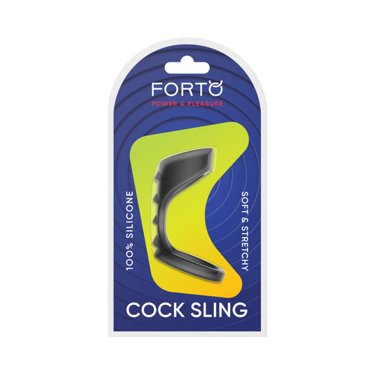 Forto F-45 Textured Bridge Cock Sling – Black