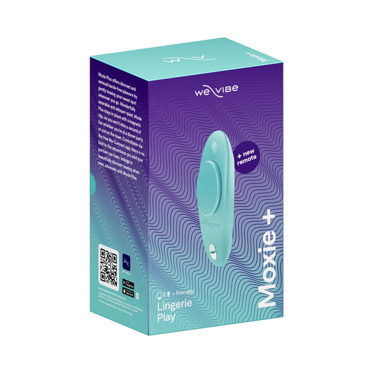 We-Vibe Moxie+ Wearable Clitoral Vibrator – Teal