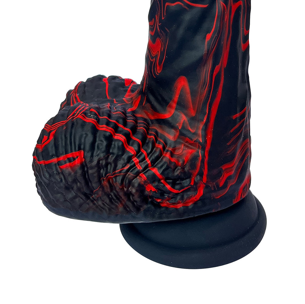Adam & Eve The Bedrocker Thrusting Dildo – Black, Rechargeable with Remote Control