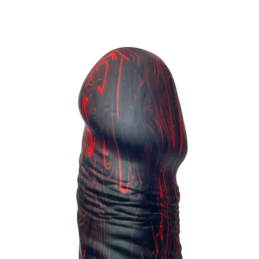 Adam & Eve The Bedrocker Thrusting Dildo – Black, Rechargeable with Remote Control