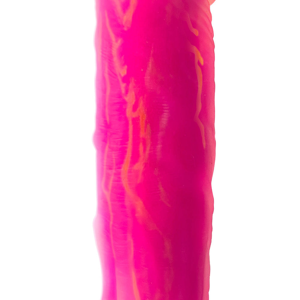 Adam & Eve The Squiggler Dual Density Gyrating Dildo – Hot Pink