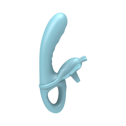 Adam & Eve Couples Butterfly Play Set - 4-in-1 Vibrator Set - Teal