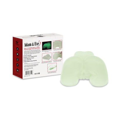 Adam & Eve Glow-in-the-Dark Peek-A-Booty – Doggy Style Masturbator – Green