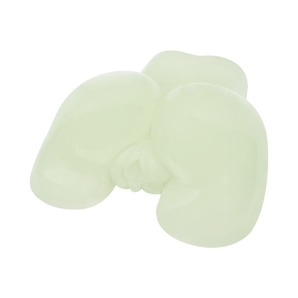 Adam & Eve Glow-in-the-Dark Peek-A-Booty – Doggy Style Masturbator – Green