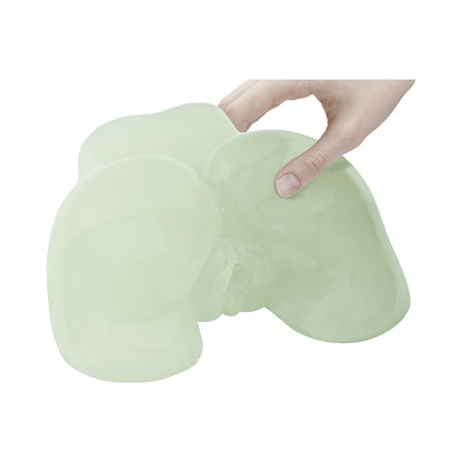 Adam & Eve Glow-in-the-Dark Peek-A-Booty – Doggy Style Masturbator – Green