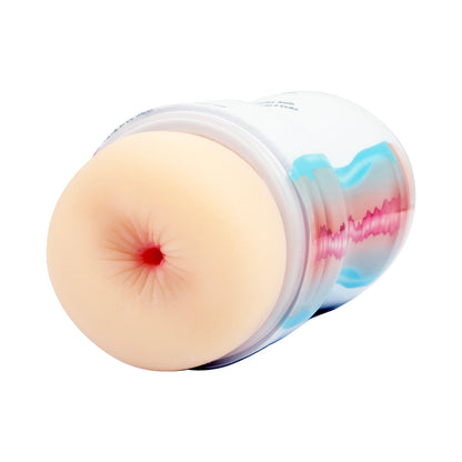 Adam & Eve 2-in-1 Stroker – Dual-Ended Realistic Masturbator – Vanilla/Ivory/Beige