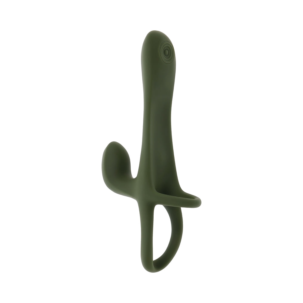 Zero Tolerance Rechargeable Vibrating Girth Enhancer - Green