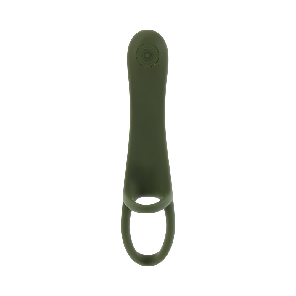 Zero Tolerance Rechargeable Vibrating Girth Enhancer - Green