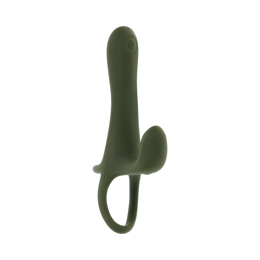 Zero Tolerance Rechargeable Vibrating Girth Enhancer - Green