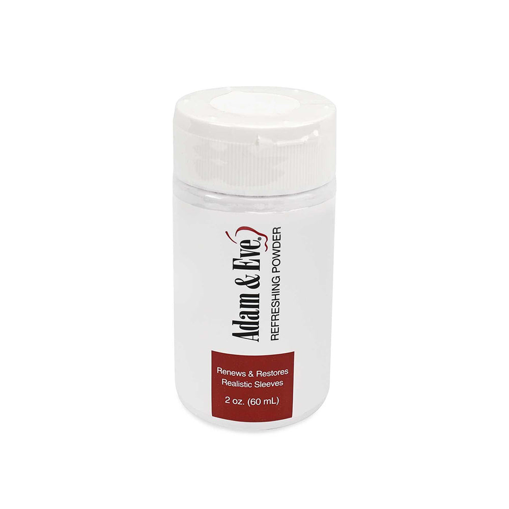 Adam & Eve Renewing Powder 2 oz – Body-Safe Powder for Lifelike Toys
