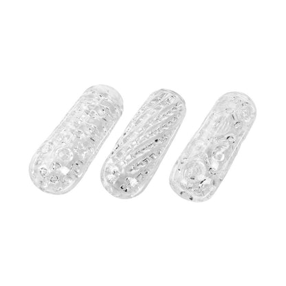 Adam & Eve Adam's Crystal Trio Stroker Set – Clear
