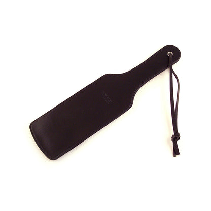 Rouge Leather Paddle with Padded Heart – Black/Red