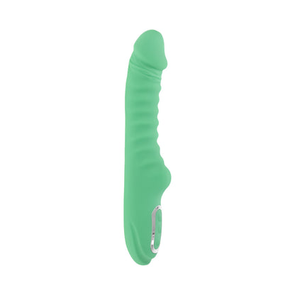 Evolved Full Throttle Rechargeable Warming Vibrator – Mint Green