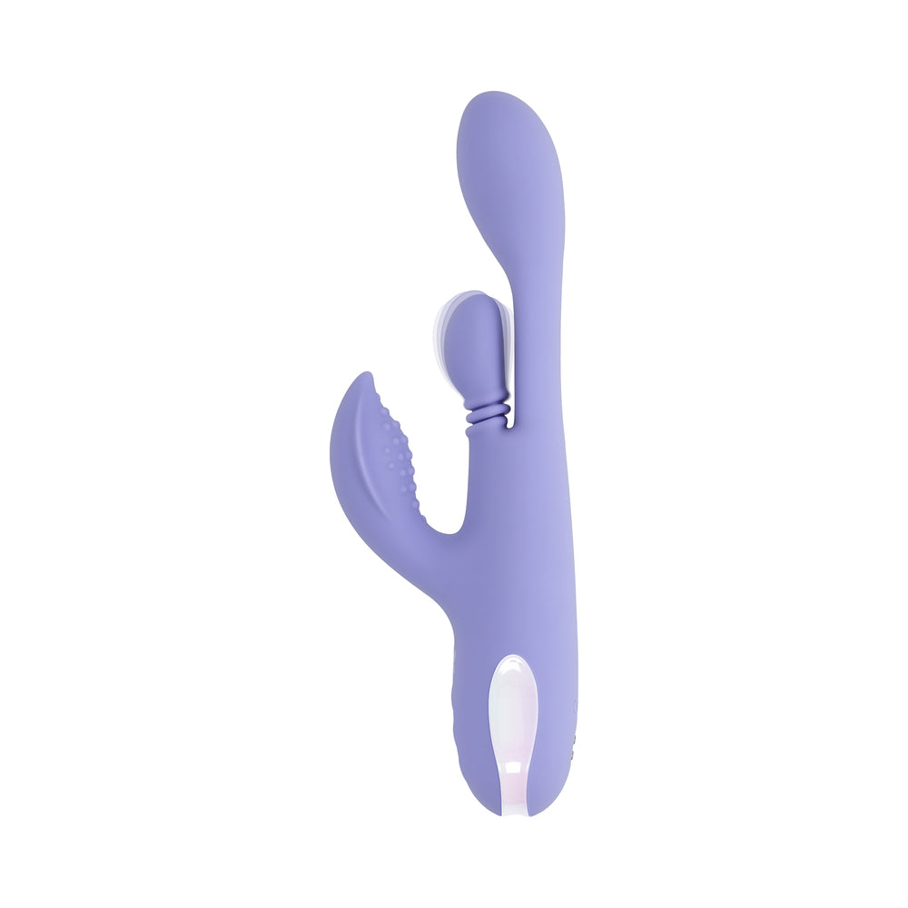 Playboy Nubbin Rubbin Rechargeable Dual Stimulator Vibe – Purple