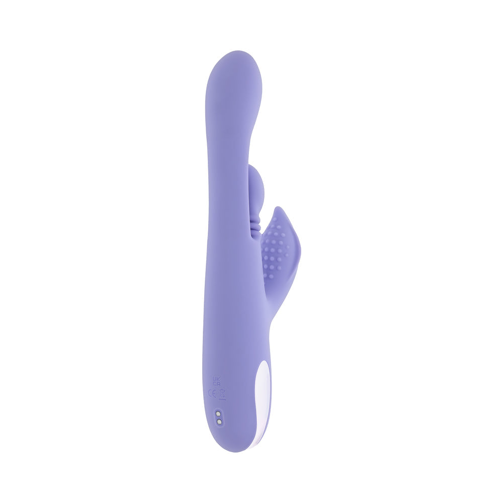 Playboy Nubbin Rubbin Rechargeable Dual Stimulator Vibe – Purple