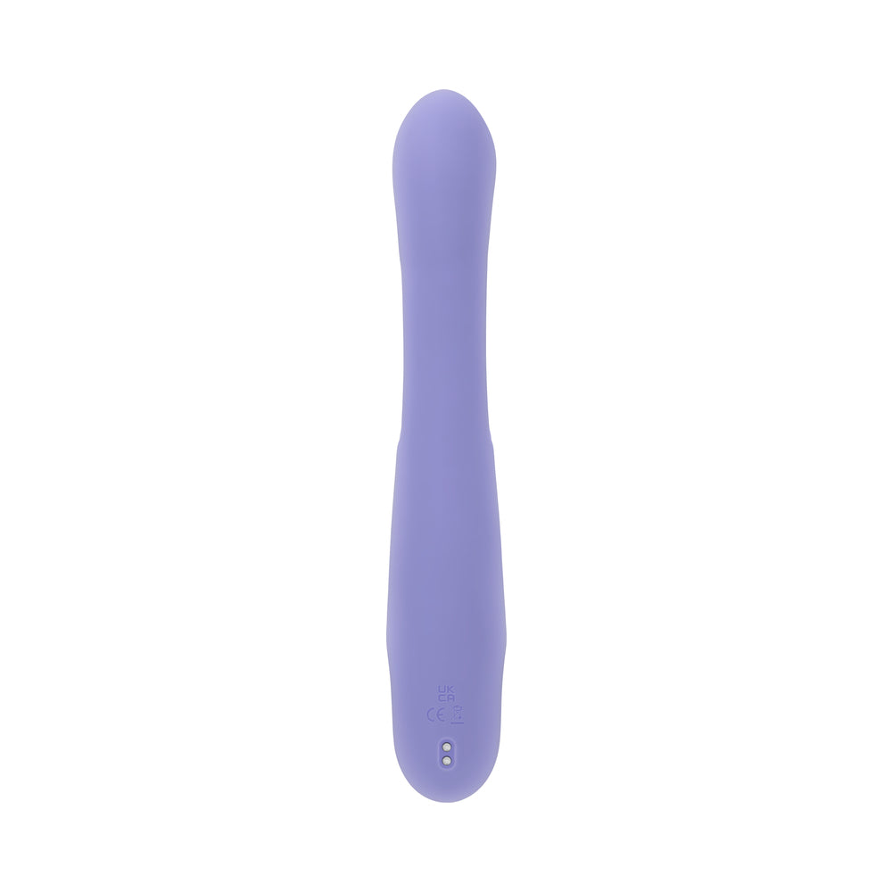 Playboy Nubbin Rubbin Rechargeable Dual Stimulator Vibe – Purple