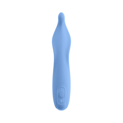 Selopa Tender Tickler Rechargeable Vibrator – Blue – Flexible Shaft with 10 Vibration Patterns