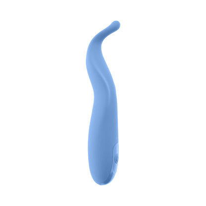 Selopa Tender Tickler Rechargeable Vibrator – Blue – Flexible Shaft with 10 Vibration Patterns