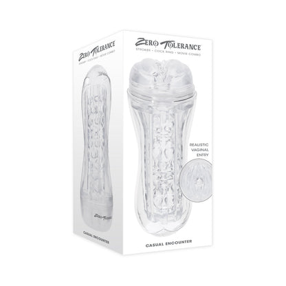 Zero Tolerance Casual Encounter Stroker Masturbator – Clear