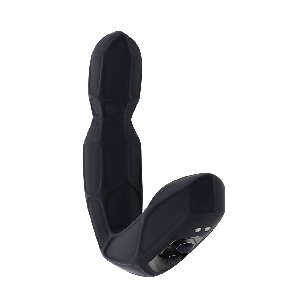 Zero Tolerance Mr Prostate Twirling Prostate Vibe with Remote – Black